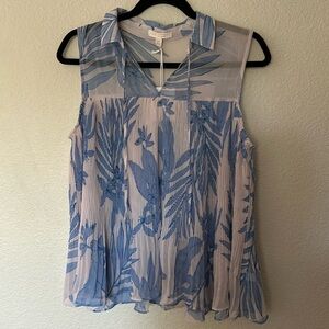 Lauren Conrad Sheer Tank Top NWT M